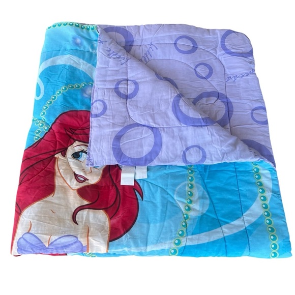 VTG Y2K Ariel The Little Mermaid Special Edition Reversible Twin Comforter HTF - Picture 3 of 14